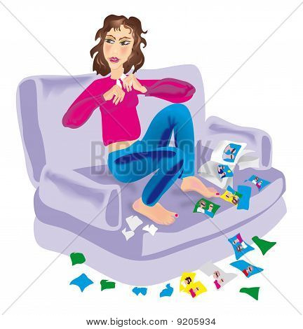 Девушка слез фотографии