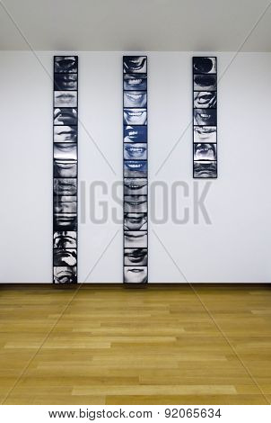 Amsterdam, Netherlands - May 6, 2015: Temporary Exhibition In Stedelijk Musem