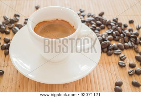 Perfect Shot Of Hot Espresso