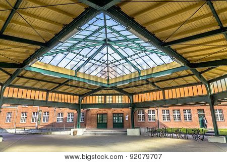 Famous Old Train Station In Seebad Heringsdorf