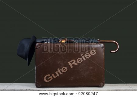Baggage; Suitcase; Umbrella And Hat;