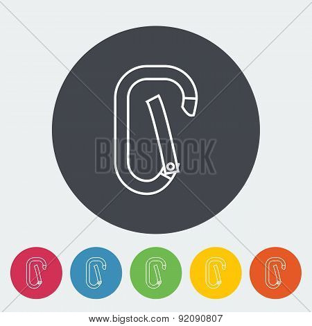 Climbing carabiner