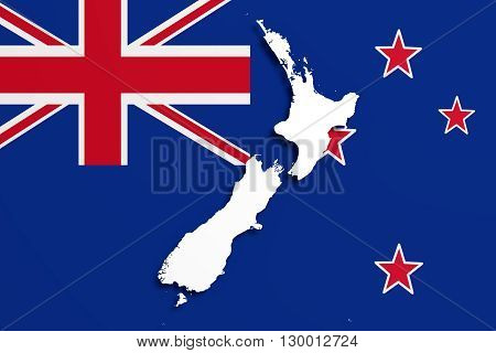 New Zealand Map