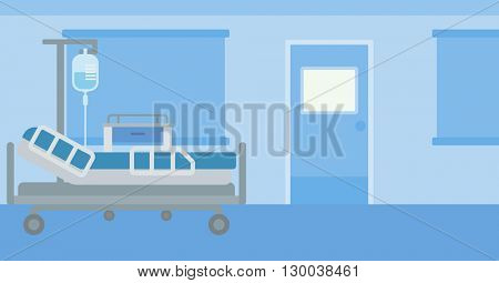 Background of hospital ward.