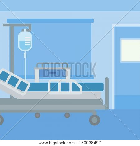 Background of hospital ward.