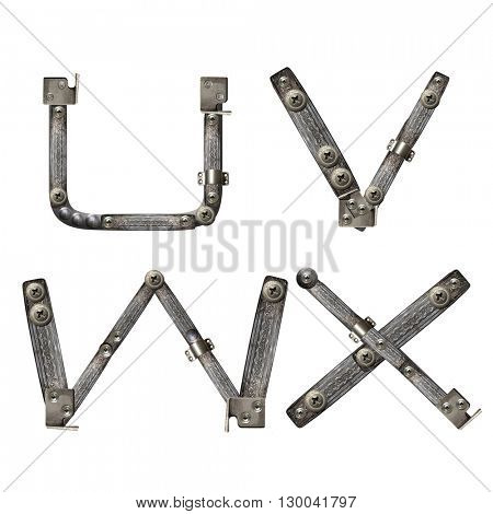 Metal alphabet