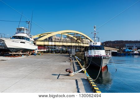 Harbor At Otaru City