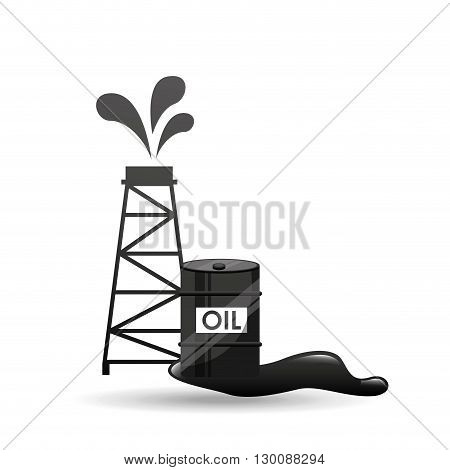 oil industry design, vector illustration eps10 graphic
