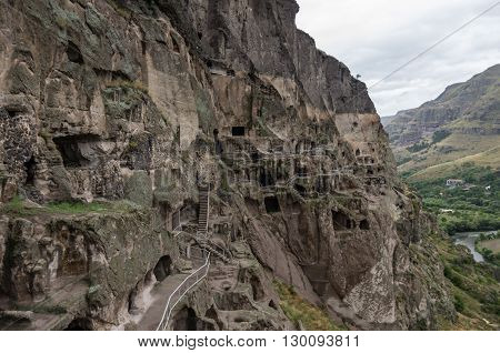 Vardzia Cave Monastery In Samtskhe-javakheti Region, Georgiavardzia Cave Monastery In Samtskhe-javak