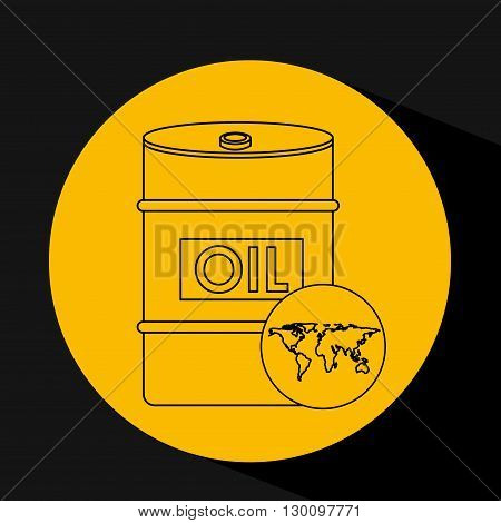 oil industry design, vector illustration eps10 graphic