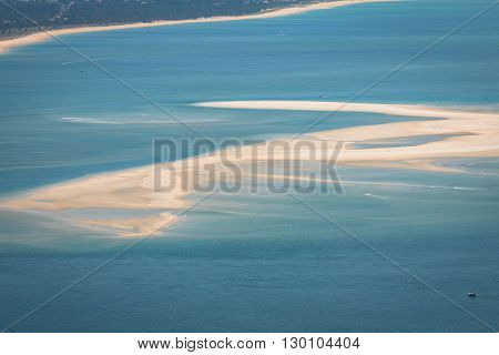 Beautiful landscape view of the National Park Arrabida in SetubalPortugal.