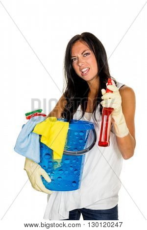 housewife annoys preen over