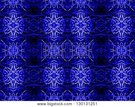 Abstract complex form of ethnic theme structure