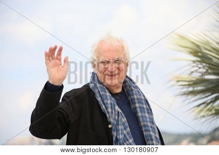 Director Bertrand Tavernier attends the 'Personal Shopper' photocall during the 69th annual Cannes Film Festival at the Palais des Festivals on May 17, 2016 in Cannes, France.
