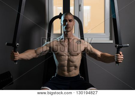 Butterfly Chest Exercise On Machine