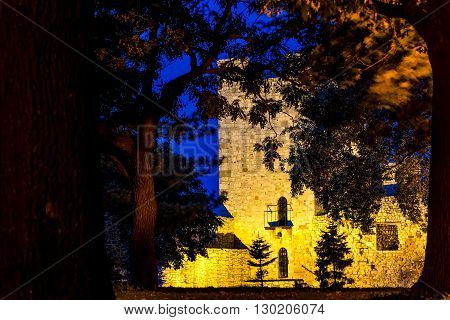 Despot Stefan Tower at Kalemegdan Park. Belgrade Serbia