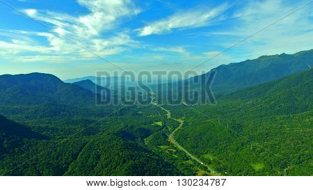 serra do mar - parana- brasil serra
