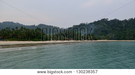 Juara - one of the quietest and most beautiful beaches in Tioman Island Malaysia