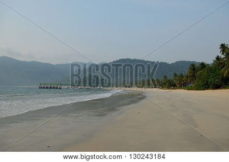Juara - one of the quietest and most beautiful beaches in Tioman Island Malaysia