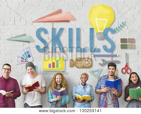 Skills Ability Talent Expertise Performance Intelligence Concept