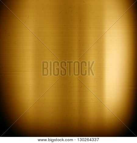 Metal texture. Golden Metal plate. Gold texture. Metal background. Polished metal. Metal texture