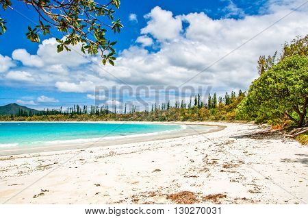 White Sea Beach. Kuto, Sud, New Caledonia