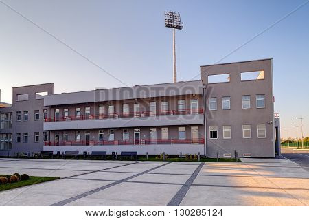 Modern Building In Exterior