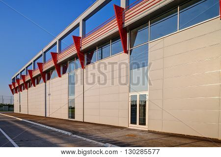 Modern Building In Exterior