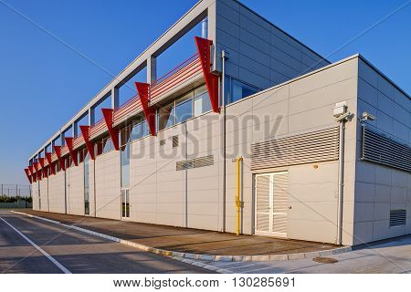 Modern Building In Exterior
