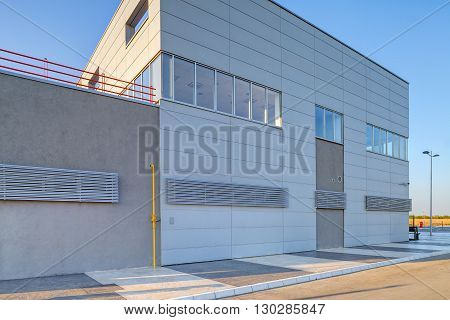 Modern Building In Exterior