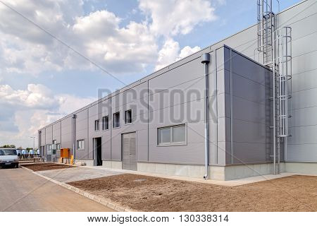 Modern Building In Exterior