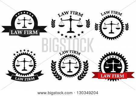 Law Firm Logo Set