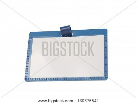 business badge isolated on a white background