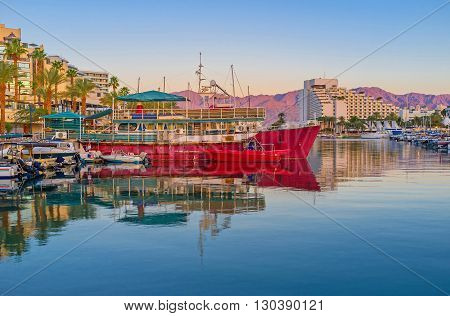 Eilat is one of the most popular resorts of Israel.