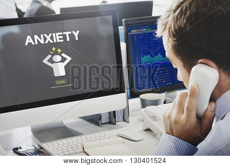 Anxiety Angst Disorder Stress Tension Concept
