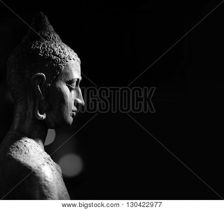 Indian statue. Buddha