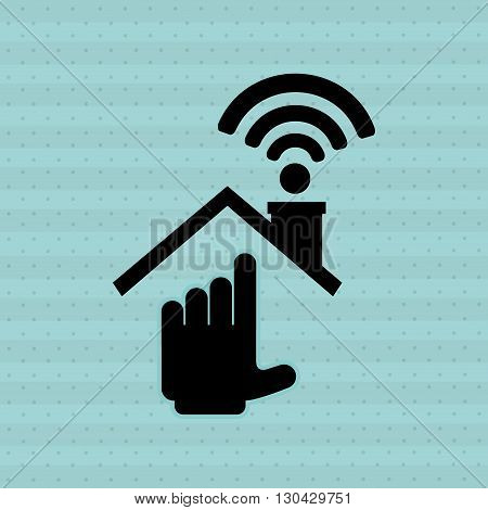 smart house design, vector illustration eps10 graphic