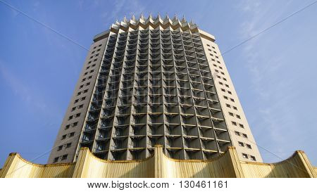 ALMATY, KAZAKHSTAN - January 20, 2016:Hotel 