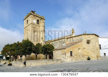 Aldea del Cano Church of St. Martin of Tours Caceres Spain autonomous community of Extremadura