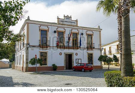 Aldea del Cano Town Hall is a Spanish municipality in the province of Caceres Extremadura.