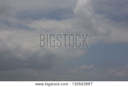 Sky with clouds. Overcast skies. Cloudy monumental sky. Average descreet sky. Clouds with blue parts. High resolution skies.