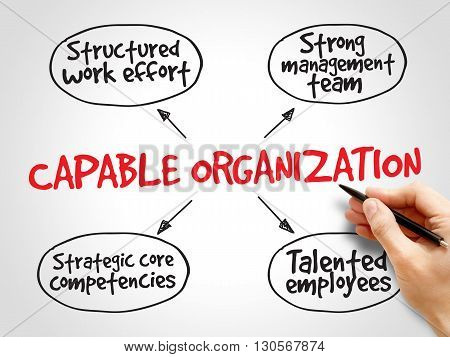 Capable Organization, Strategy Mind Map