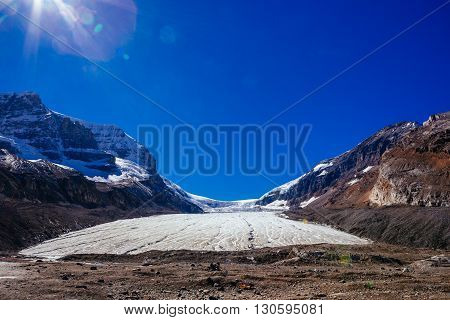 Columbia Icefield, Rocky Mountains, Alberta, Canada