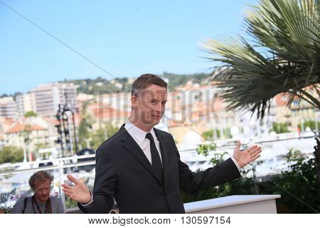 Nicolas Winding Refn attends the 'The Neon Demon' photocall during the 69th annual Cannes Film Festival at Palais des Festivals on May 20, 2016 in Cannes, France.