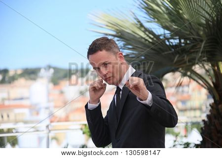 Nicolas Winding Refn attends the 'The Neon Demon' photocall during the 69th annual Cannes Film Festival at Palais des Festivals on May 20, 2016 in Cannes, France.