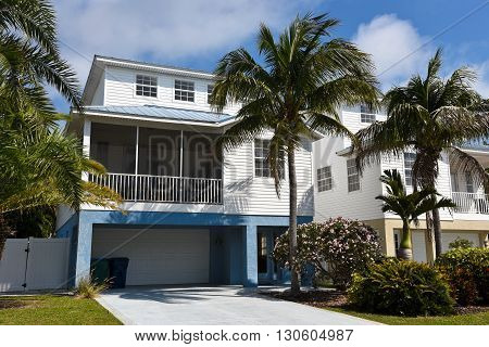 Large Two-Story Beach House with screened in porch