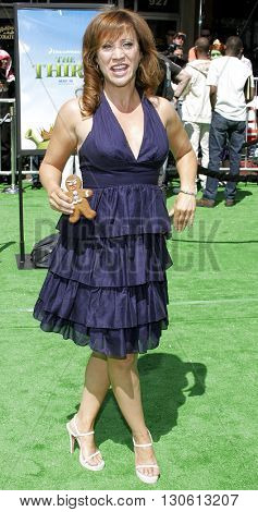 Cheri Oteri at the Los Angeles premiere of 'Shrek 3' held at the Mann Village Theater in Westwood, USA on May 6, 2007.