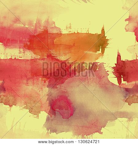 Watercolor Spots Seamless Pattern