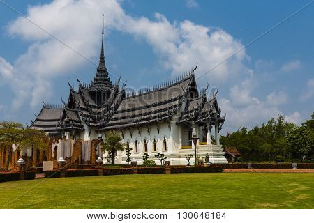 Replication of Pagoda in Ancient City of Bangkok