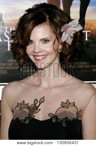Kiersten Warren at the Los Angeles premiere of 'The Astronaut Farmer' held at the Cinerama Dome in Hollywood, USA on February 20, 2007.